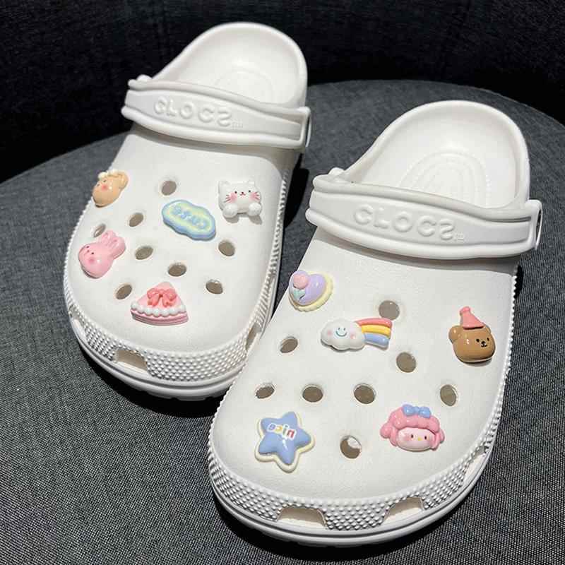 卡通洞洞鞋配饰crocs鞋花适用卡骆驰装饰鞋扣配件智必星cross儿童
