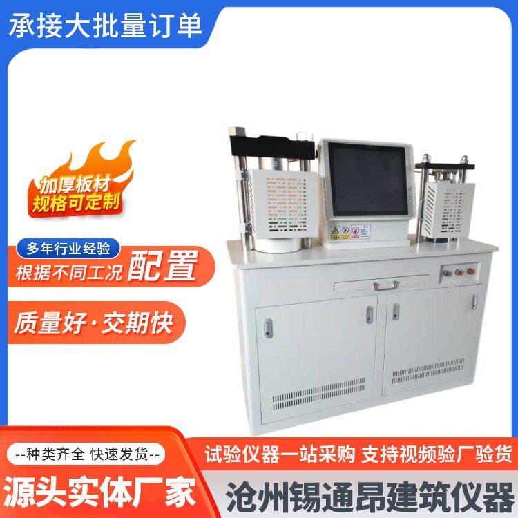 全自动水泥抗折抗压一体机DYE-300S型水泥胶砂全自动一体检测设备