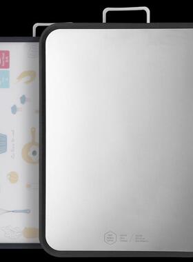 多功能不钢家菜用板厨房和OQB面砧板双面切菜板擀面案板两锈用塑