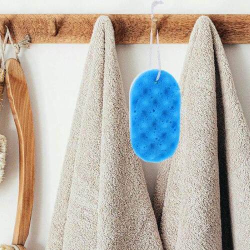 3 Pcs Shower Sponge Bath Cleaning Supplies Soft Skin Scrub