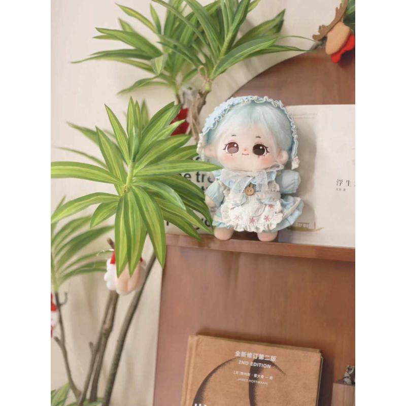 上新春款10/15/20cm娃衣棉花娃娃衣服小裙子女娃换装娃衣谷圈