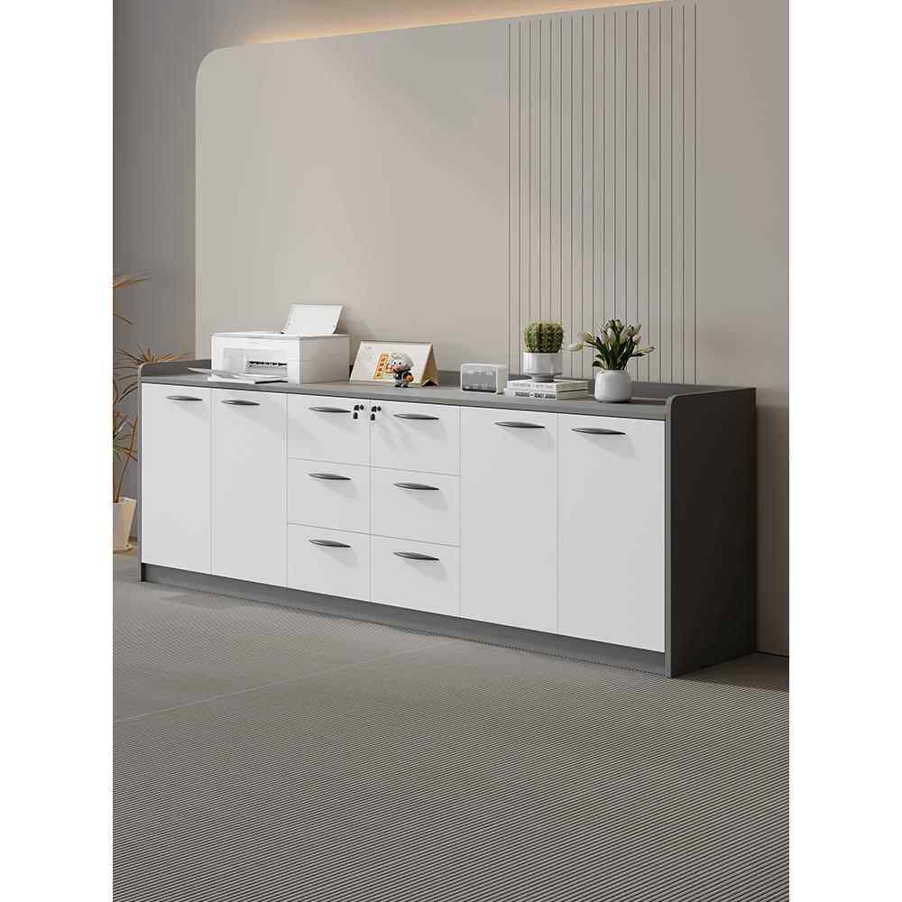 子打印机放置柜办公室办公茶水复YOJ柜储物矮T柜工具柜印赵之吴