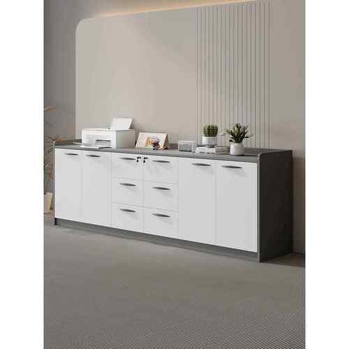 子打印机放置柜办公室办公茶水复YOJ柜储物矮T柜工具柜印赵之吴