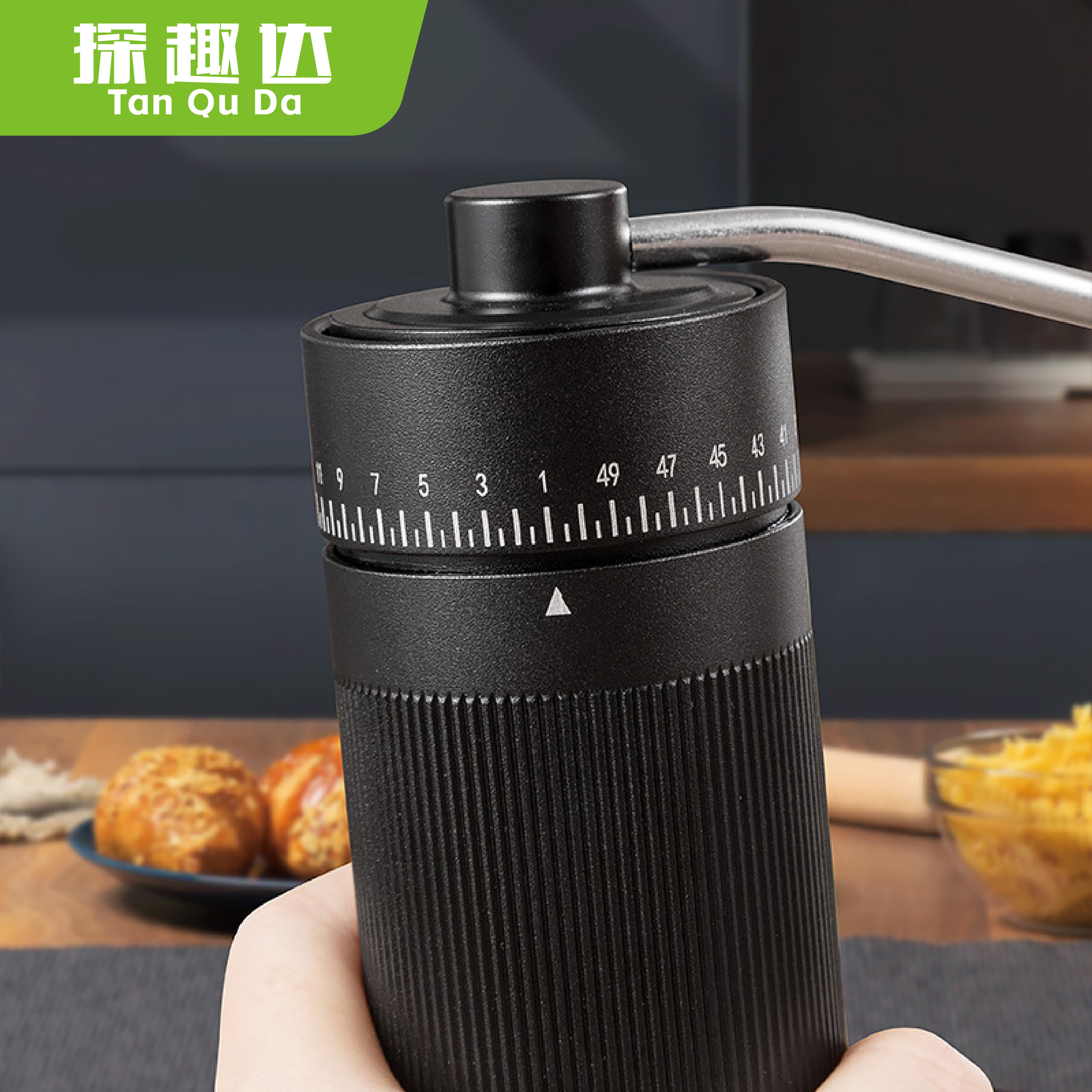 手动咖啡豆研磨机小型手摇磨豆机手磨咖啡机可携式手动研磨咖啡器