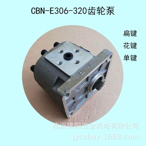 扁键齿轮泵 液压齿轮泵 CBN-E306-320齿轮泵