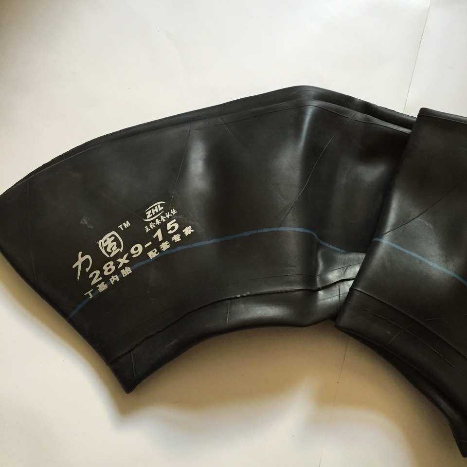 厂价直销加强力固三吨叉车配套28/9R15丁基胶叉车内胎