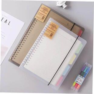 Notebook Ring Loose Sheets Paper Leaf Dairy A5B5A4 Binder