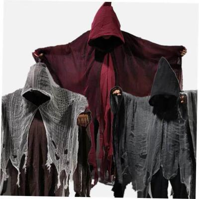 Halloween Cape Cape cosplay zombie costume Skull horror 万圣