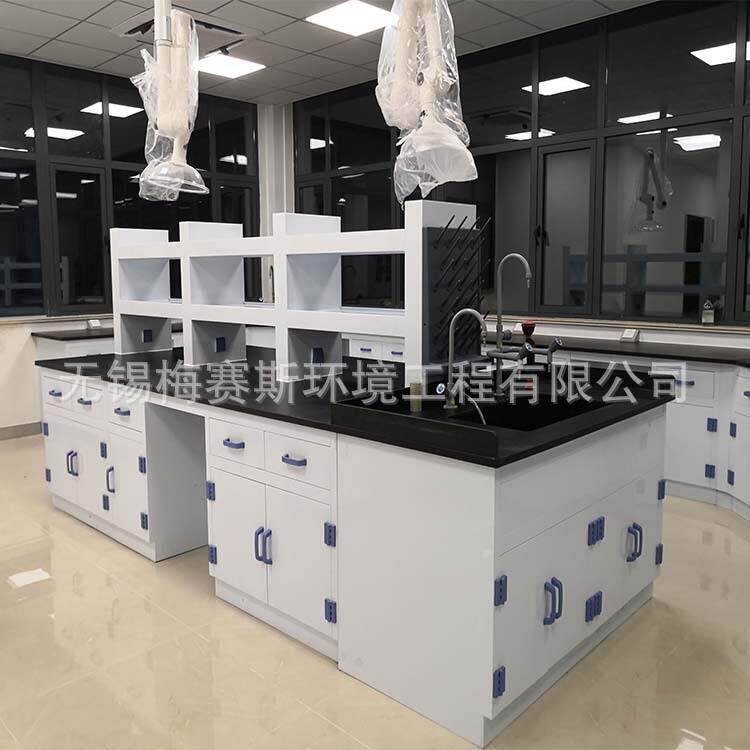 通风柜PP实验台化学试验台PP材质耐酸碱污水处理厂实验室装修