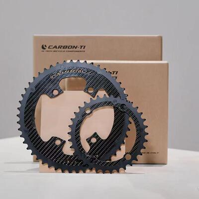 意大利Carbon-Ti EVO碳盘片THM碳曲柄公路车碳纤维牙盘 刹车碟片