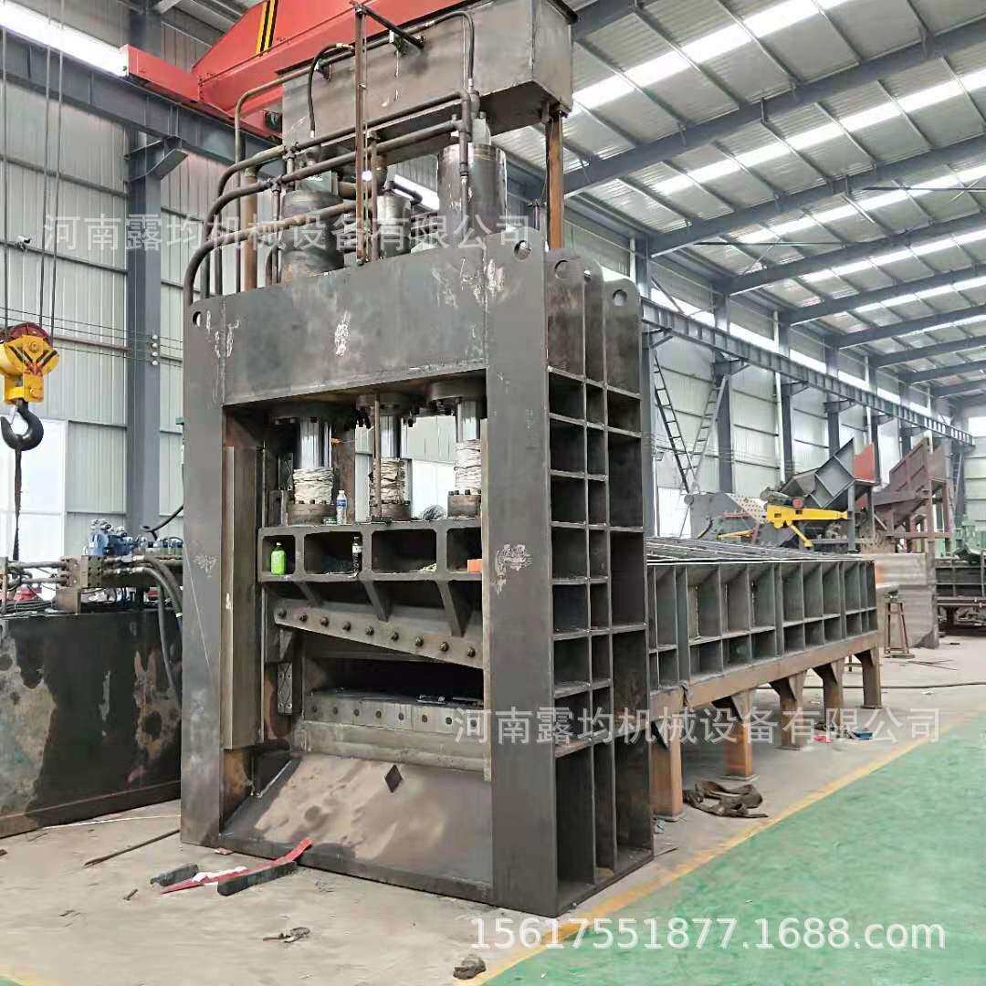 自动进料龙门式钢板液压剪切机小型废钢剪切机500吨金属龙门剪