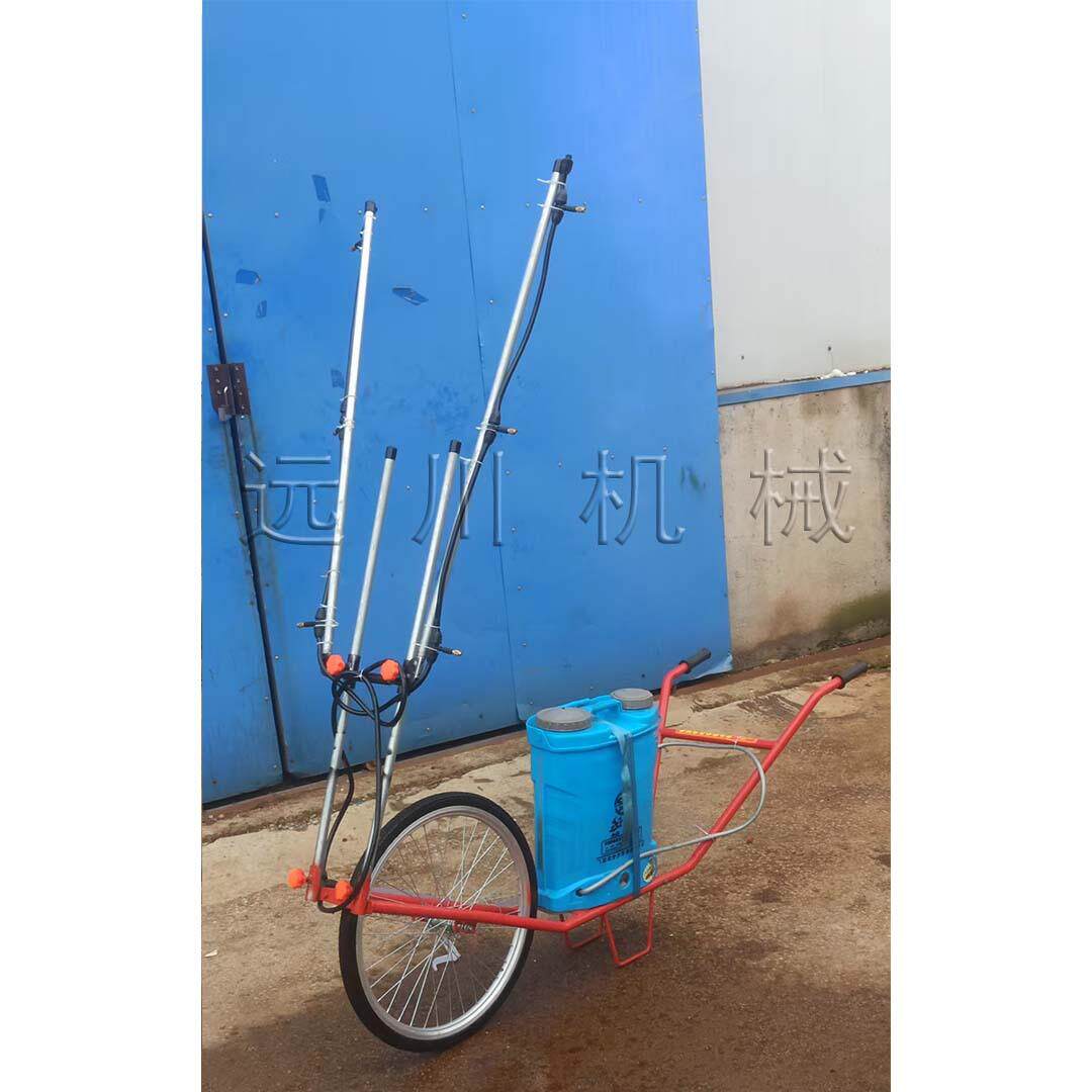 菜园小型打药机 果树独轮喷洒车 手推式消毒车