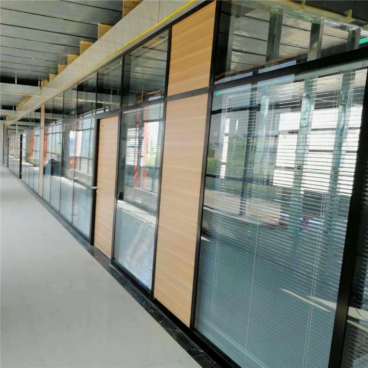 新款直销常州玻璃隔断墙百叶隔断中空隔断中空百叶隔断高隔断单玻
