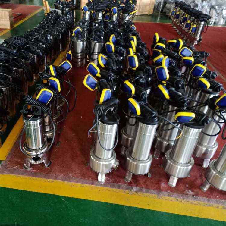 化工-.7wqg15-轻型新款选型污水泵1全耐腐潜水泵泵排污耐不锈钢