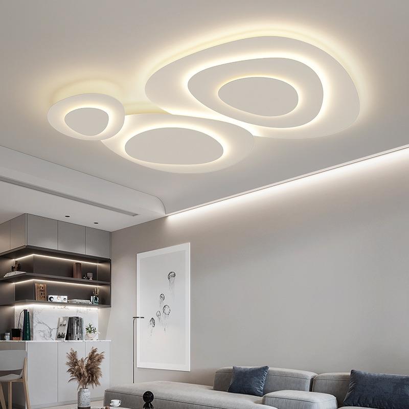 客厅led灯具简约现代吸顶灯室内大厅灯创意造型家装灯具组合套餐