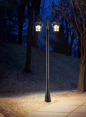 太阳能灯户外庭院led超亮新农村家用大功率室外防水花园别墅路灯