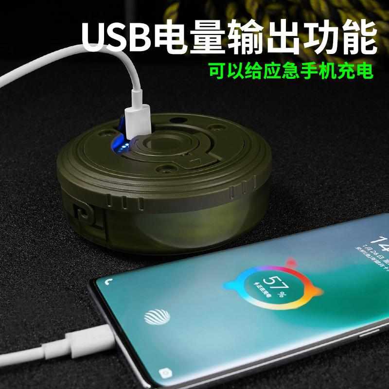 户外露营灯防水灯带卷尺式氛围灯帐篷装饰灯收纳灯串营地装饰布置图片