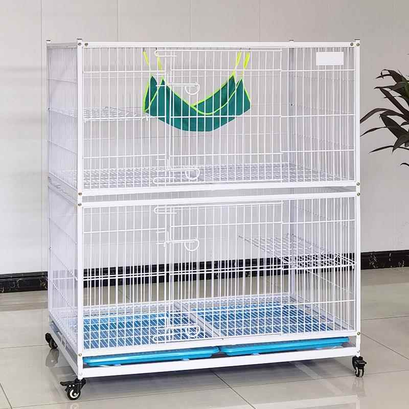 高档包邮款獒新运三层猫笼狗笼大型繁育猫笼子笼猫舍母猫别墅犬展