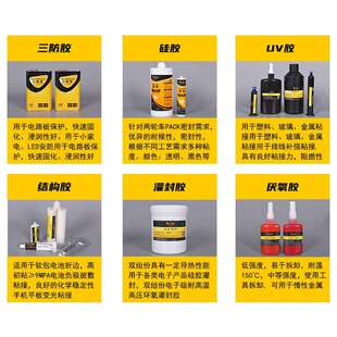 器件三防漆LED显示板控制板绝缘防潮涂敷 2571有机硅三防漆电子元