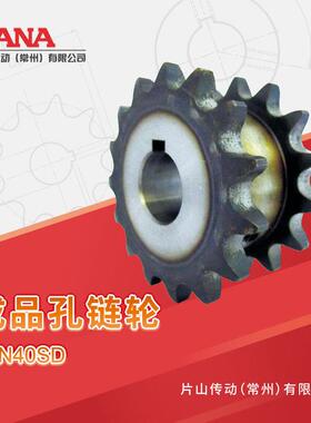 FBN40SD成品孔链轮单排双列新JIS键槽规格＜可做表面处理＞