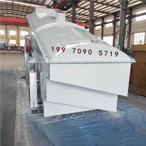 10*0000封闭式筛4面6方防尘振动筛工PSN业废料震动5筛炉渣摇摆筛