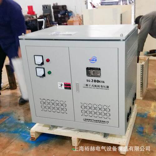 厂家直销三相干式低耗隔离变压器SG-200KVA隧道防爆大功率