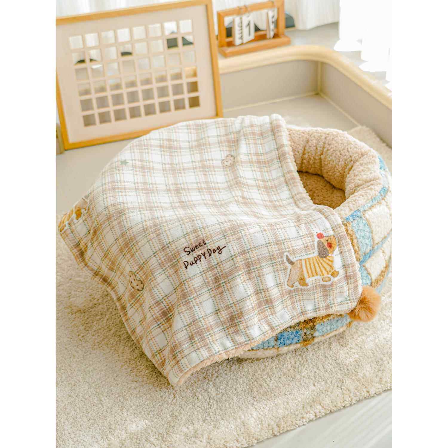 可爱小被子羊羔绒猫咪睡垫宠物毛毯狗毯子狗窝垫子冬季保暖枕头,宠物/宠物食品及用品,猫狗垫子,淘宝优惠券,粉丝福利购,淘宝优惠卷