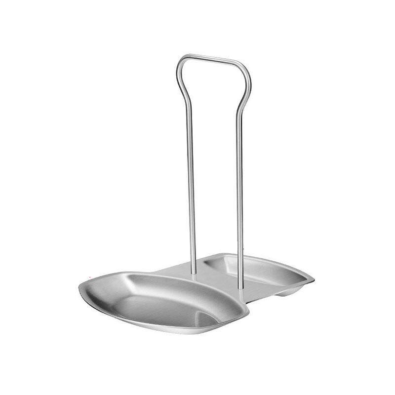 跨境304不锈钢锅盖架多用途家用厨具置物架厨房加厚菜板收纳架