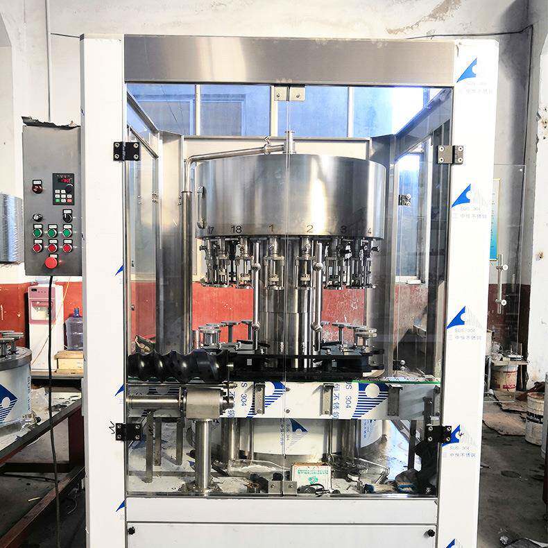 厂家直供全自动负压式灌装机酱油醋料酒黄酒调味品起沫液体灌装机