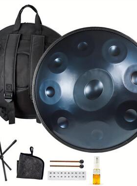 手碟鼓G调手碟18寸9音440hz初学专业级handpan疗愈打击乐器