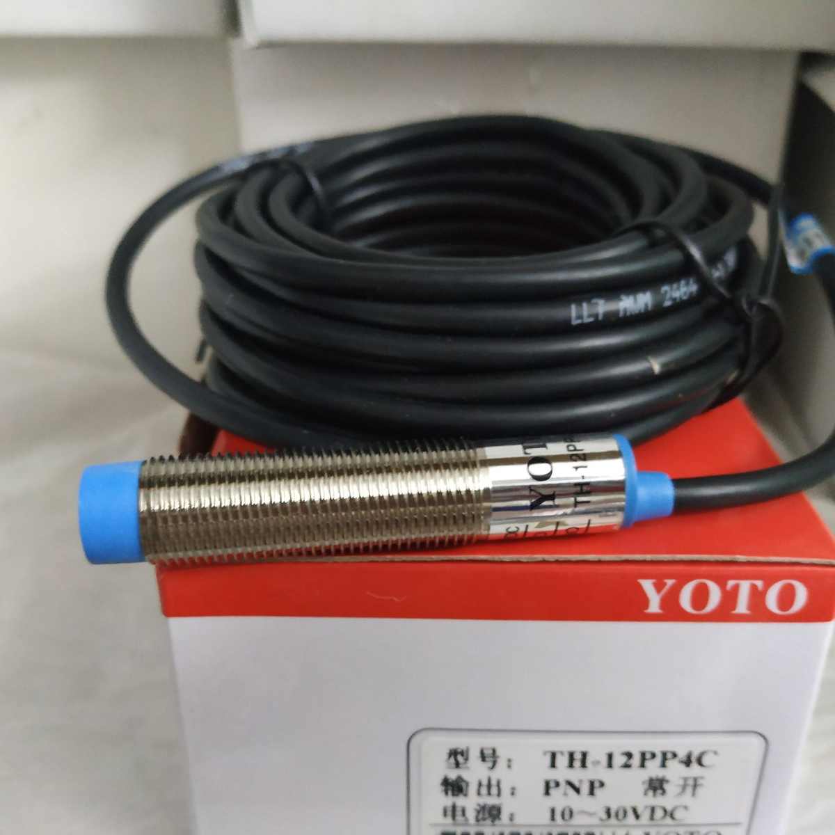 北崎电气YOTO 电缆机械专用霍尔开关磁性接近感应器 TH-12PP4C