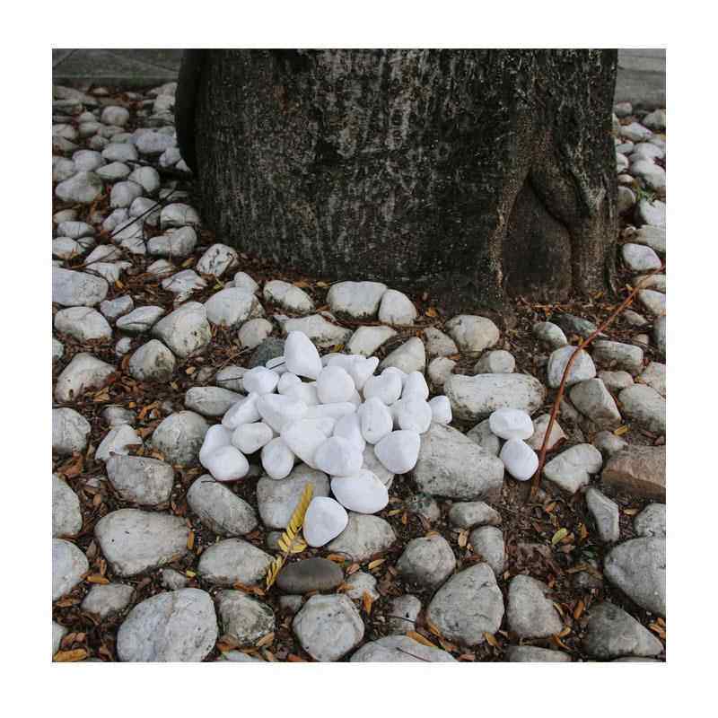 景碎石是鹅卵石铺路-鹅卵石园林造鱼池铺贴m标BIK准35c黄色鹅春石