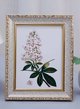 欧式高档摆台可挂墙6781012寸a45长方形相框框架影楼摄影道具