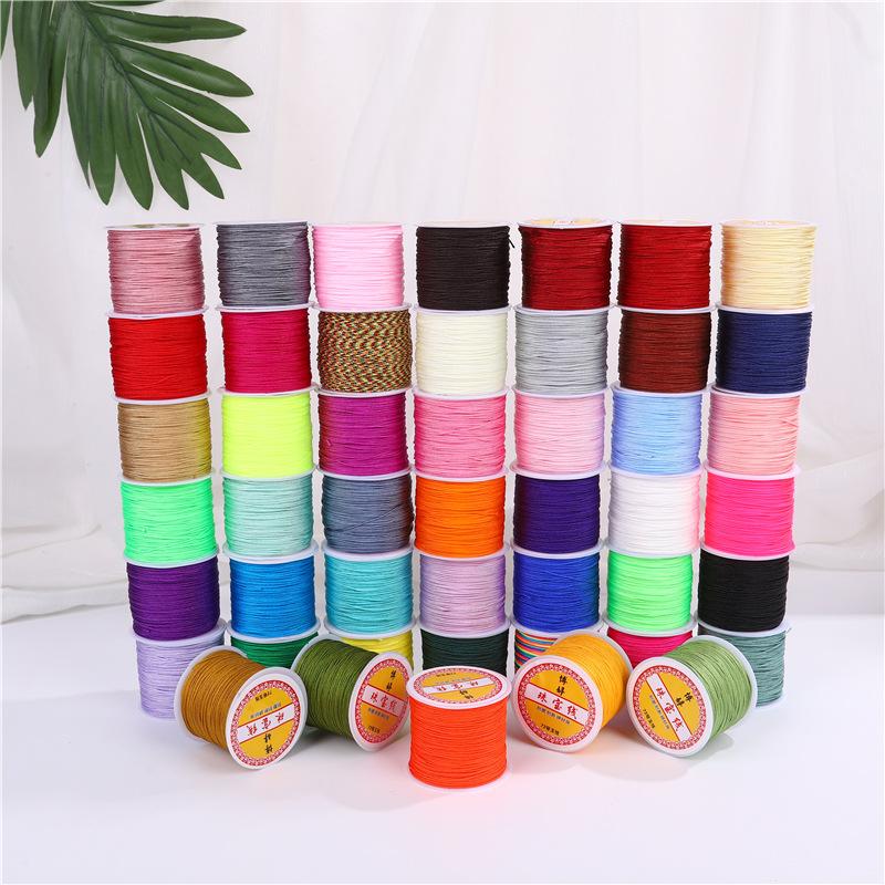 玉线编厂家绳子编织吊坠材料线