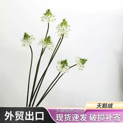 假花仿真花天鹅绒仿真花伯利恒之星韩式自然系室内装饰花艺插花