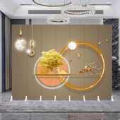 新款 简约现代轻奢屏风隔断墙客厅办公室酒店遮挡折叠移动双面背景