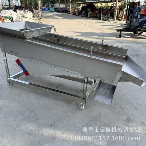 双层筛网黄豆分选筛 家用小麦谷子选杂机 电动不锈钢粮食筛