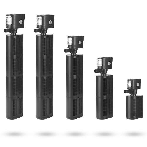 跨境鱼缸过滤器水族箱三合一增氧过滤泵内置过滤材料三合一过滤器