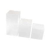 盒底座陈列力纹陈列台 展示台盒展示展示地台流水亚克道具石头