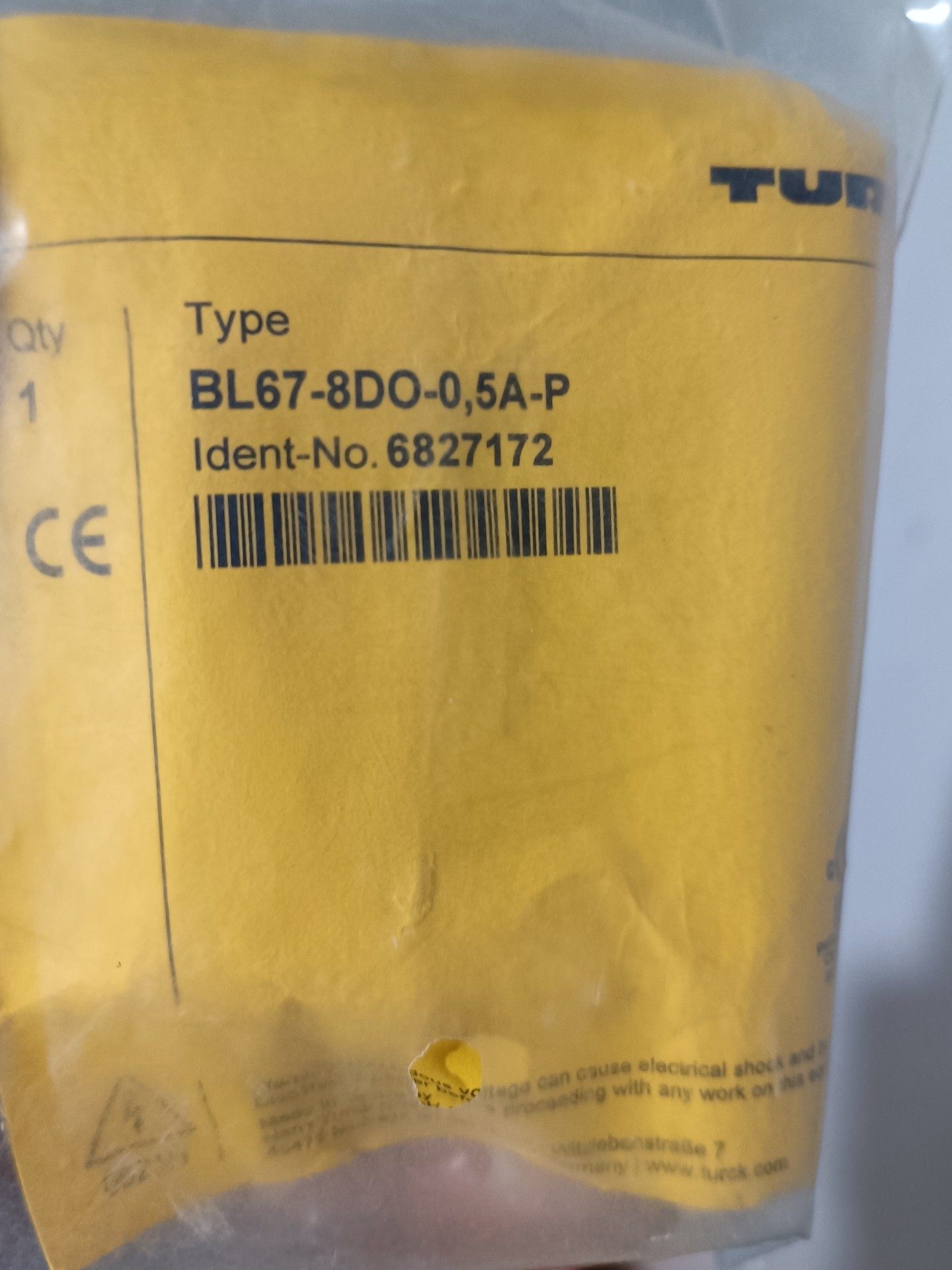 图尔克模块BL67-8DO-0.5A-P感兴趣的联系