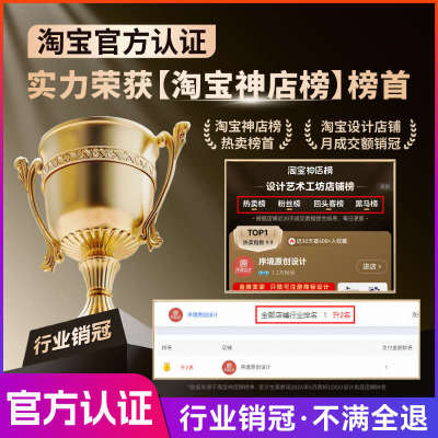 设计店文化灯箱墙门头广告牌logo设计店面牌匾招牌招牌效果图店铺