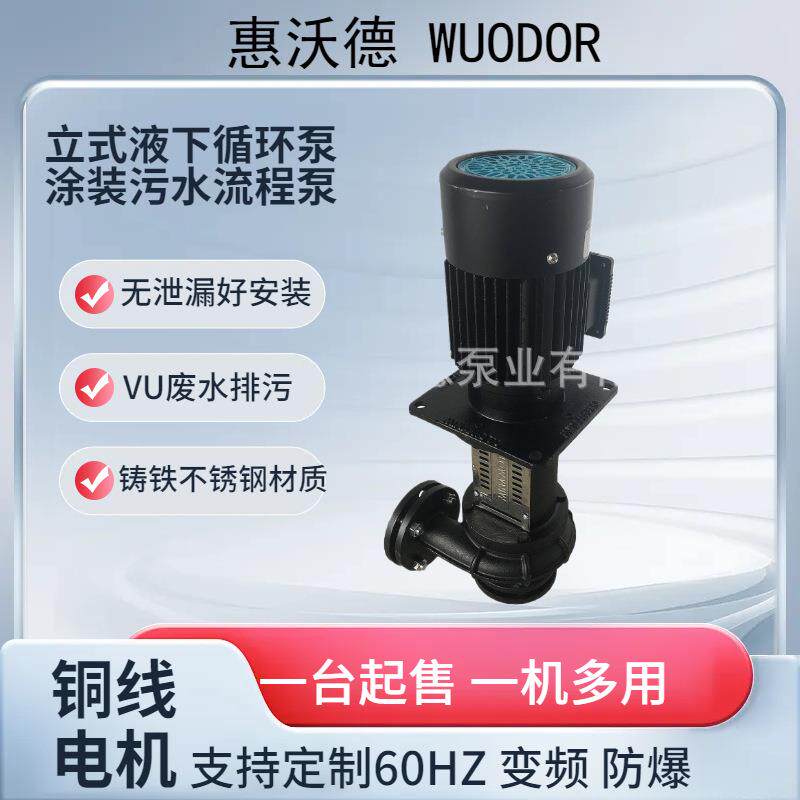 3HP流程循环泵YLX450-65涂装污水废水处理循环抽水泵自吸