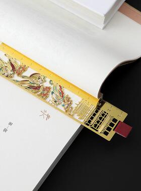新款直销金属黄铜书签现货 镂空中国风创意工艺品 古典个性学生纪