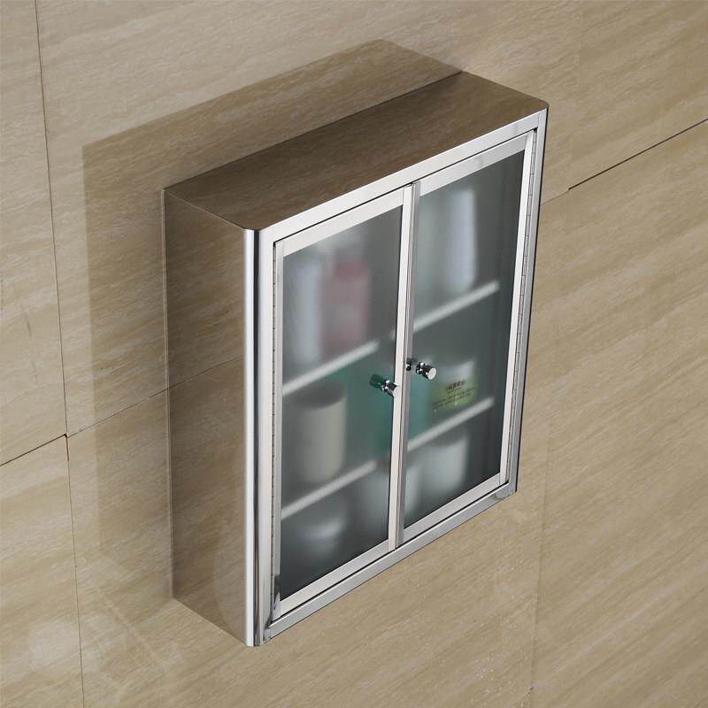 不锈钢浴室吊柜 壁挂式橱柜厨房储物柜 卫生间收纳柜置物边柜侧柜