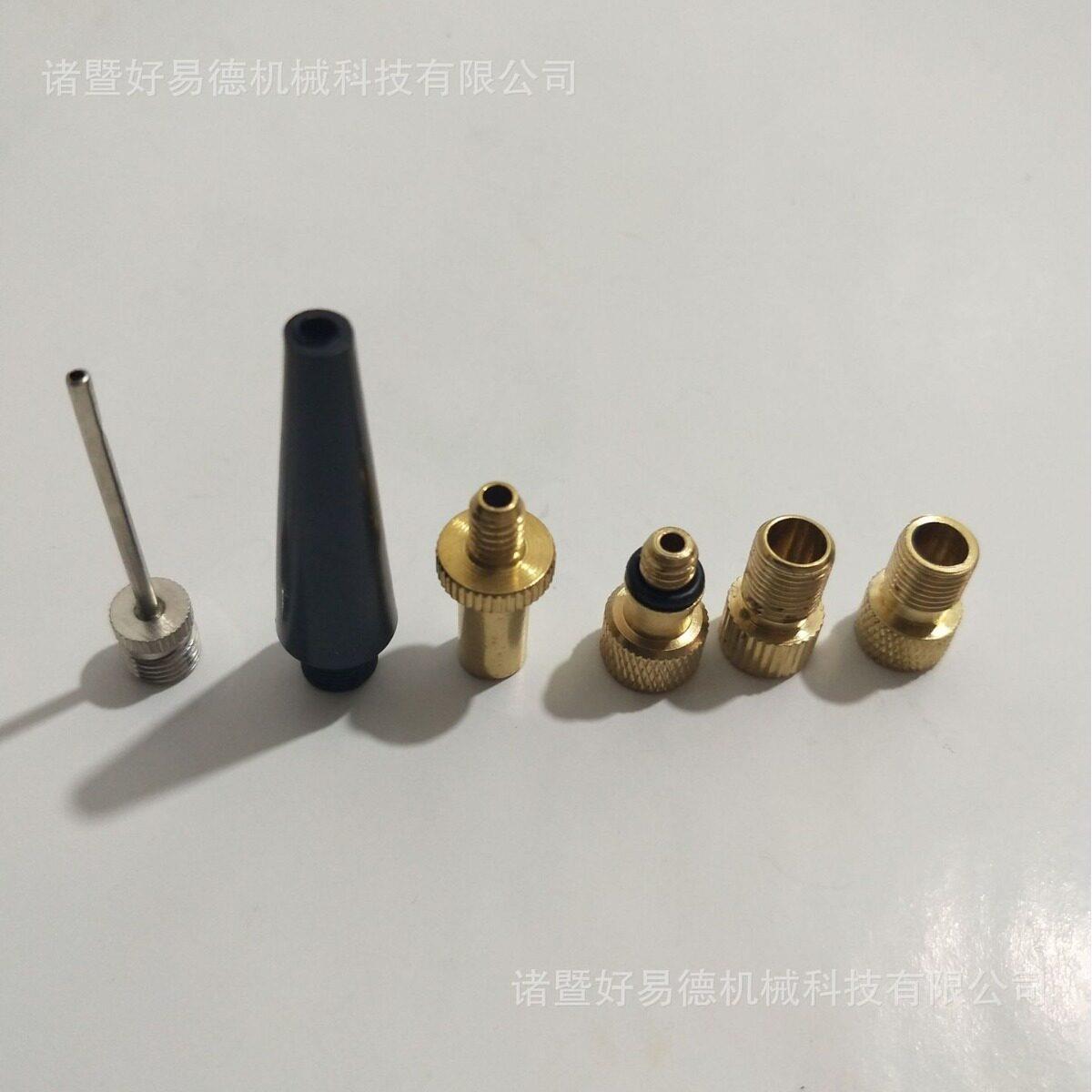 气筒配件美嘴英嘴法嘴转换接头 篮球足球排球针及打气嘴