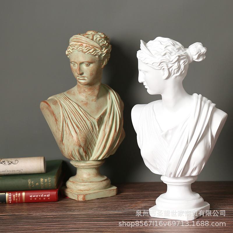 阿波罗维纳斯雕像办公室客厅现代简约工艺品装饰树脂人物雕塑摆件