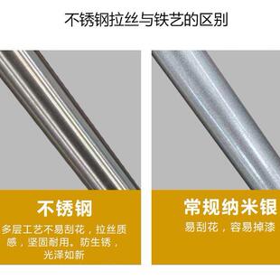 男女服用装店展示架落地合454645式不锈钢陈挂列架组货架专衣架子