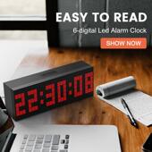 2025新款 儿童学习比赛倒计时器健身运动timer定时器 led数字闹钟