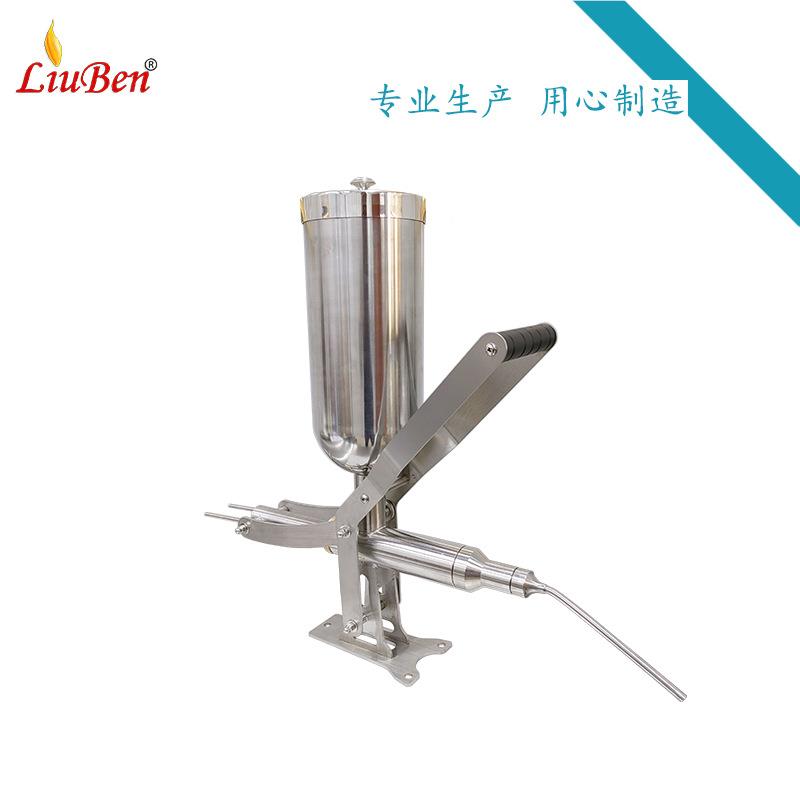 六本 5L手动奶油充心机注馅灌果酱534注填充