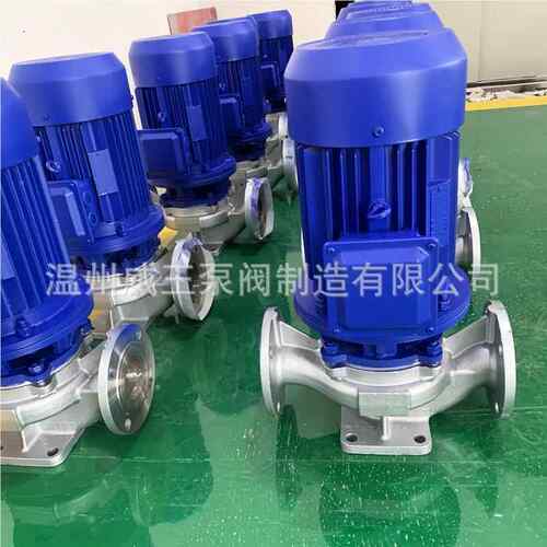 管立道泵道IHQLAG5-160A铸铁管道离心泵12.1KW质量保证式管泵